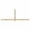 Ekena Millwork Eugene Rough Sawn Timber Gable Bracket, Douglas Fir, 108"W x 40"H x 2"D x 4"F, 9/12 Pitch GBW108X40X0204EUG00RDF - alternate 1